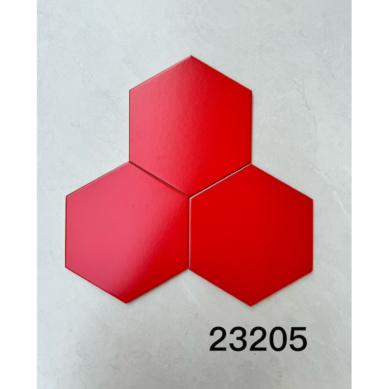 Gạch thẻ lục giác KT : 200x230mm V-MHB 23205