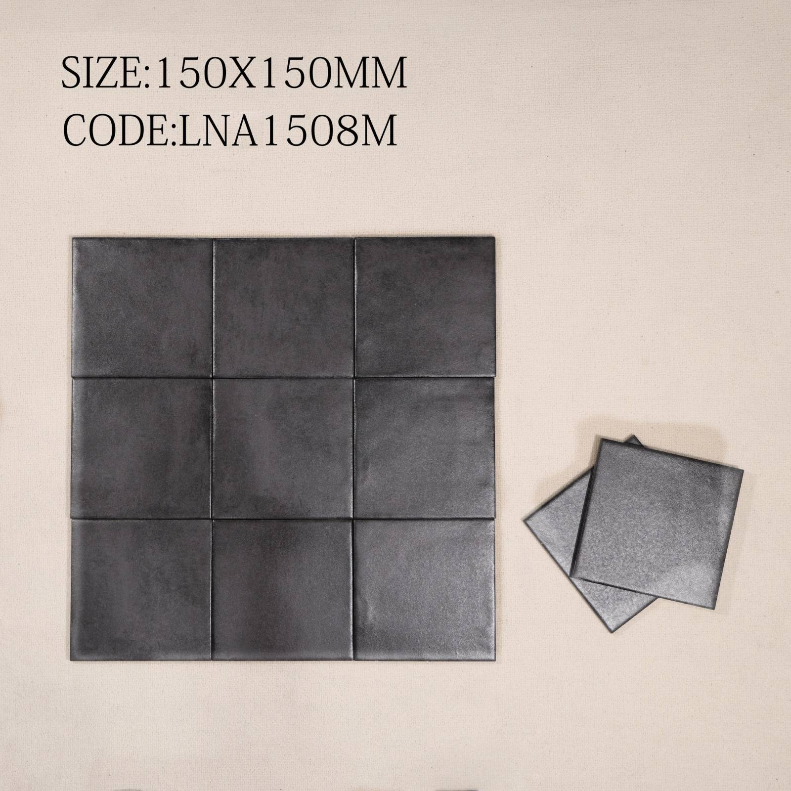 Gạch thẻ trang trí 150x150 Porcelain VGT-LNA1508M