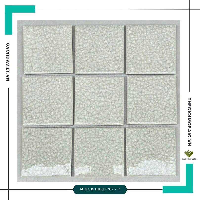 Gạch mosaic trang trí  10x10  MS1010G-97-7