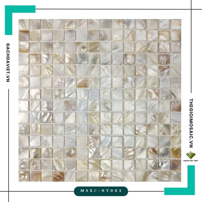 Gạch mosaic ốc xà cừ MSXC-NT002