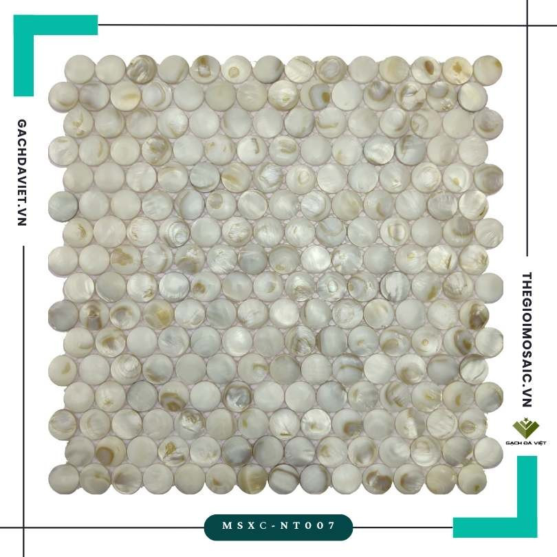 Gạch mosaic ốc xà cừ MSXC-NT007