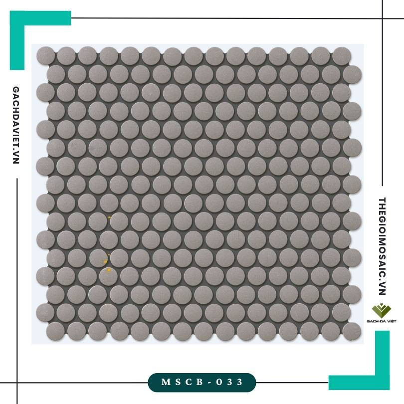Gạch mosaic chấm bi  MSCB-033