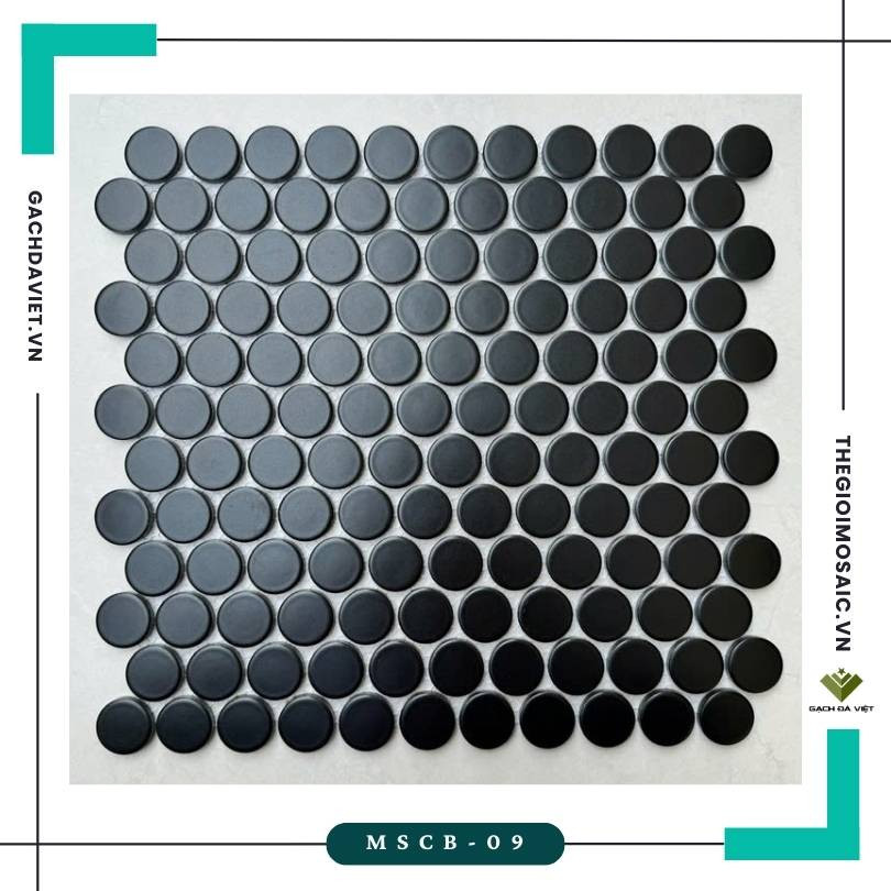 Gạch mosaic chấm bi  MSCB-09