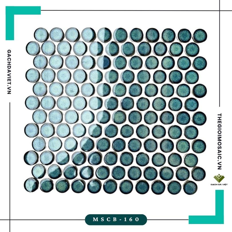 Gạch mosaic chấm bi MSCB-160