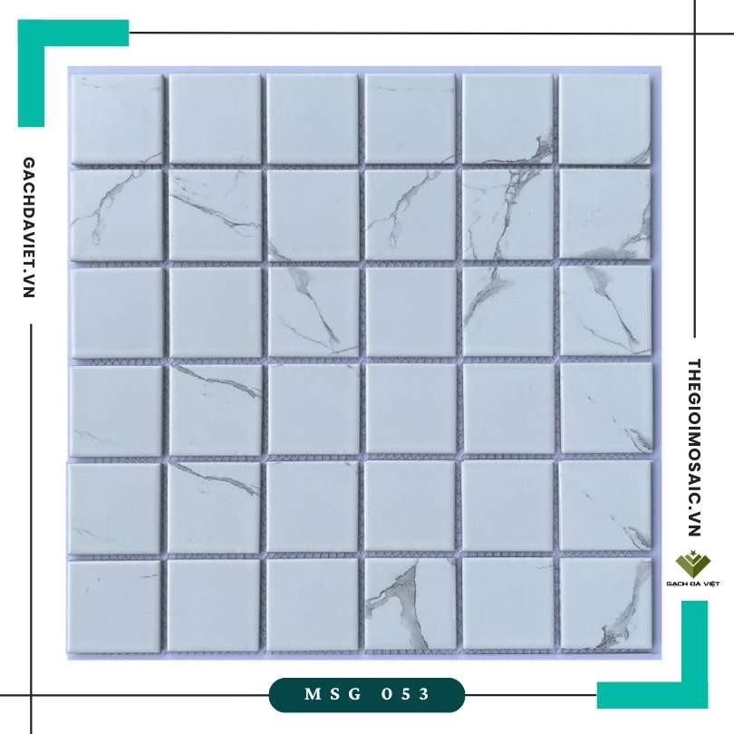 Gạch mosaic gốm KT  48x48 MSG 48-053