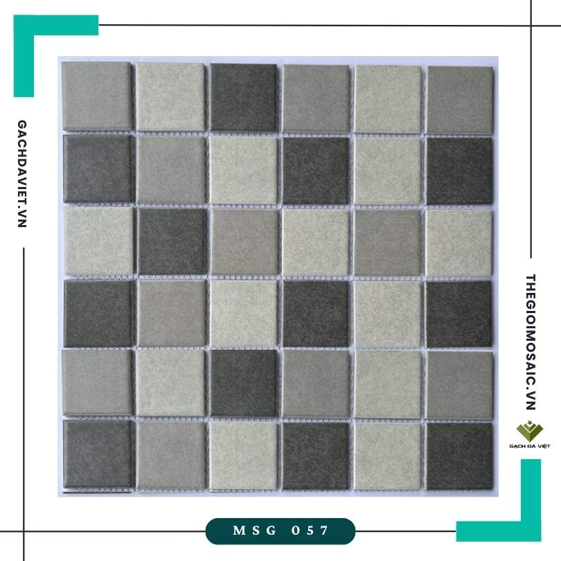 Gạch mosaic gốm KT  48x48 MSG 48-057