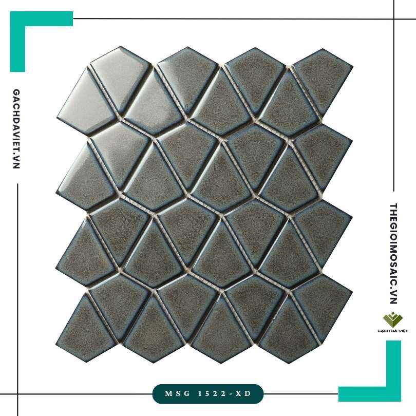 Gạch mosaic kim cương MSG 1522-XD