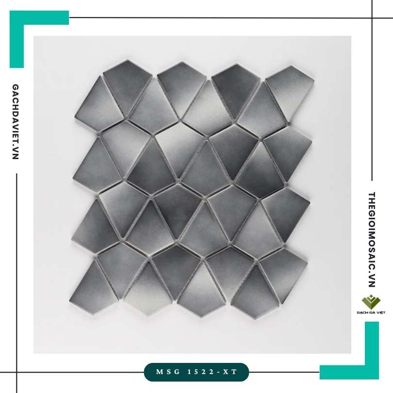 Gạch mosaic kim cương  1522-XT
