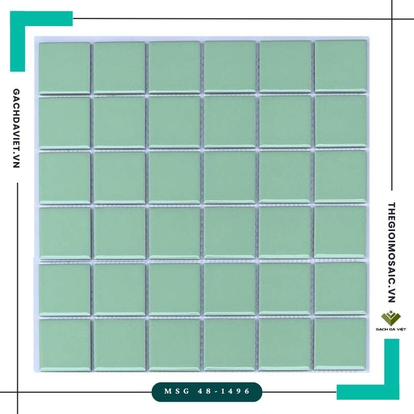 Gạch mosaic gốm KT  48x48 MSG 48-1496