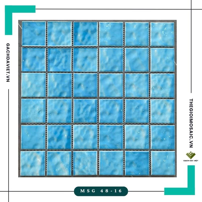 Gạch mosaic gốm KT  48x48 MSG 48-16