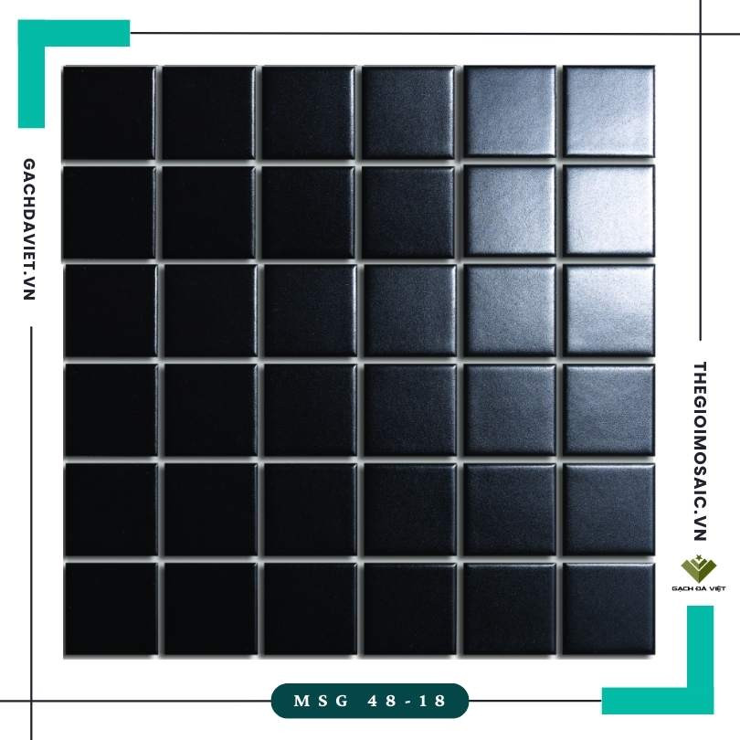 Gạch mosaic gốm KT  48x48 MSG 48-18