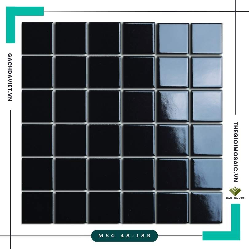 Gạch mosaic gốm KT  48x48 MSG 48-18B
