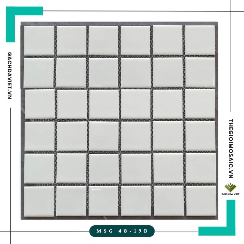 Gạch mosaic gốm KT  48x48 MSG 48-19B