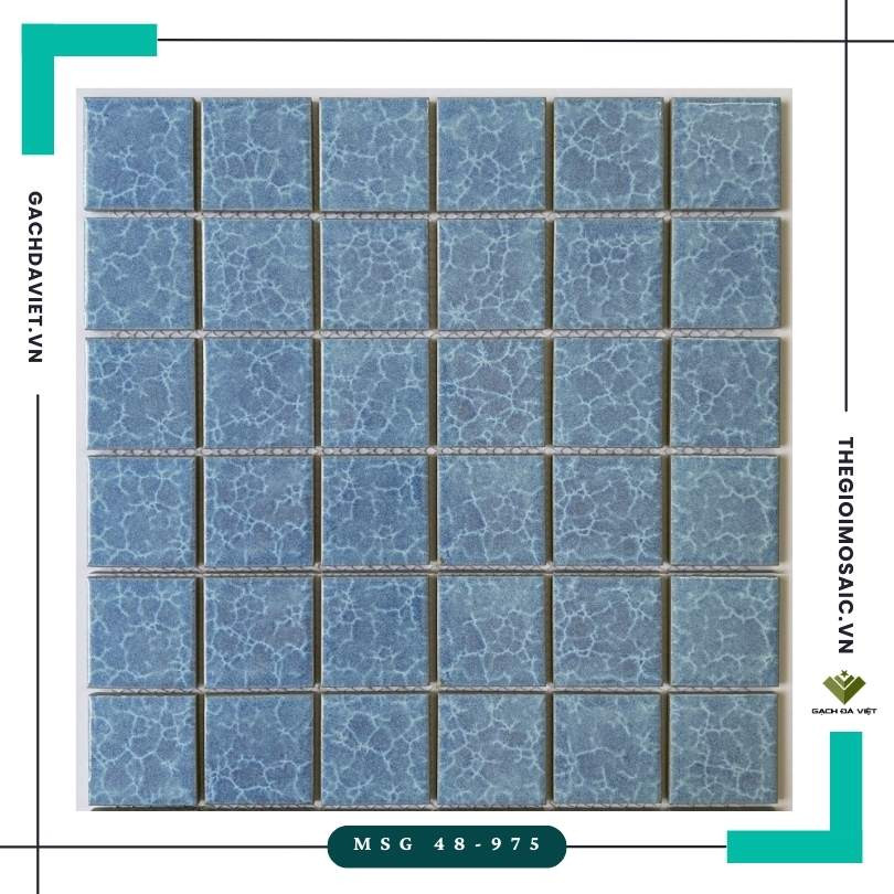 Gạch mosaic gốm KT  48x48 MSG 48-975