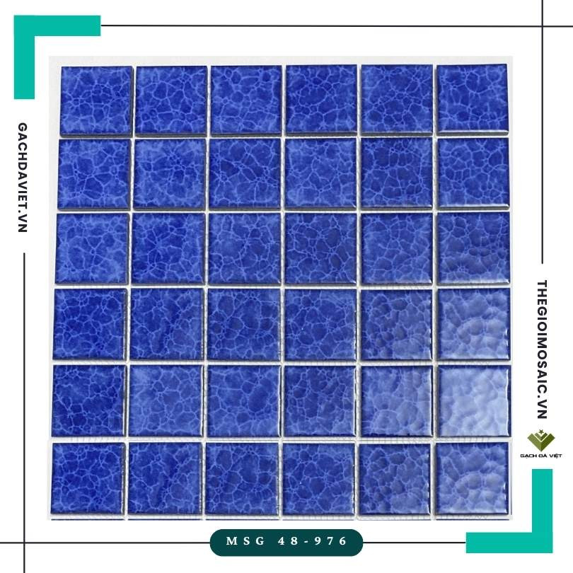 Gạch mosaic gốm KT  48x48 MSG 48-976