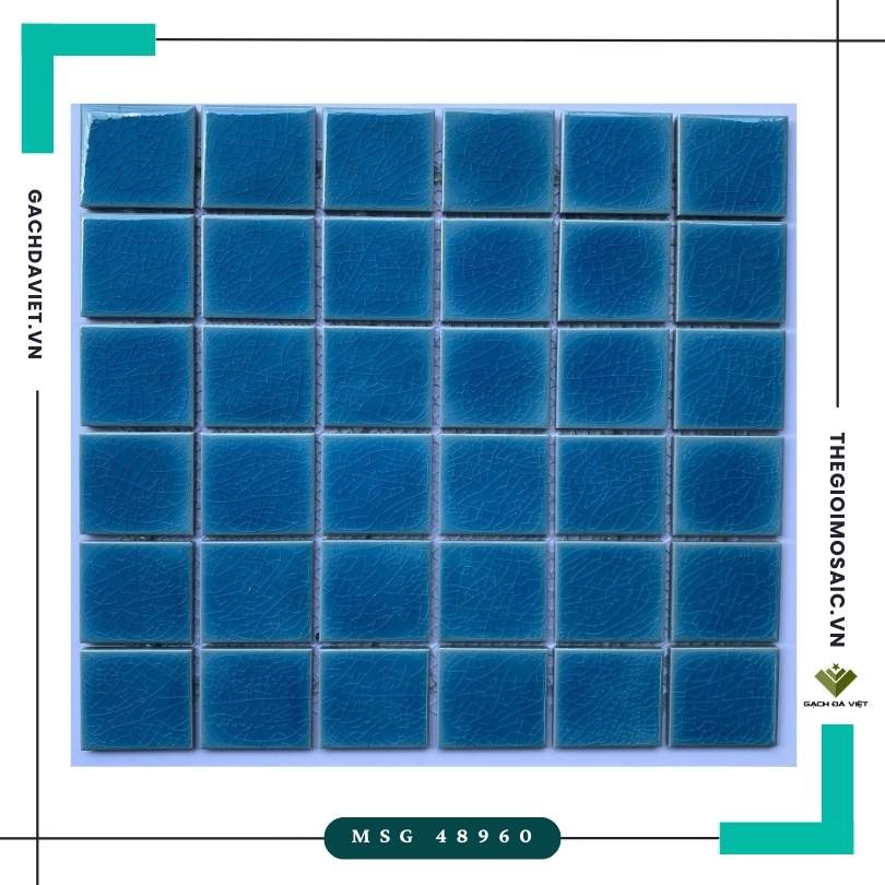 Gạch mosaic gốm KT  48x48 MSG 48960