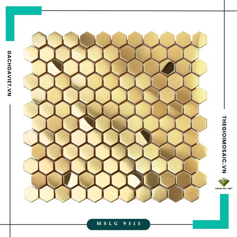 Gạch mosaic thủy tinh tĩnh điện MSLG-9515