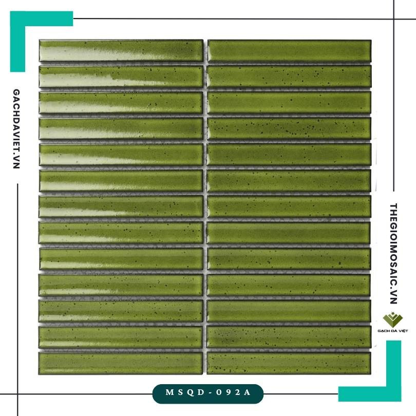 Gạch mosaic trang trí KT 20x145mm MSQD-092A