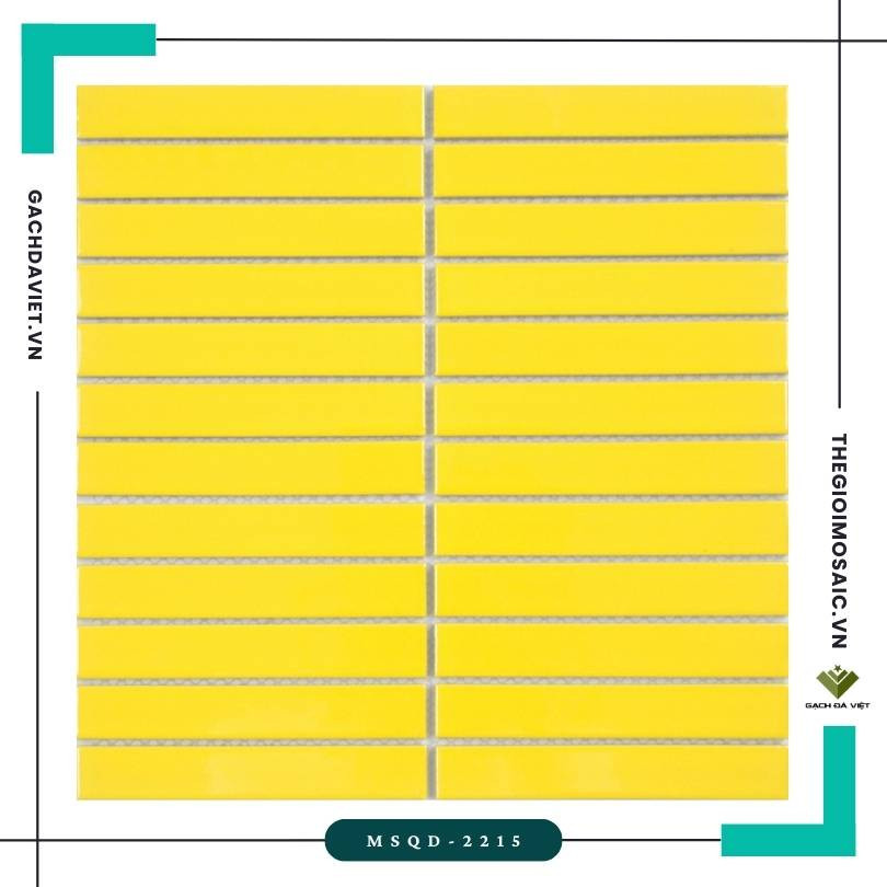 Gạch mosaic trang trí  KT 22x145mm MSQD-2215