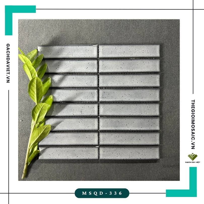 Gạch mosaic trang trí KT 32,5x145mm MSQD-336
