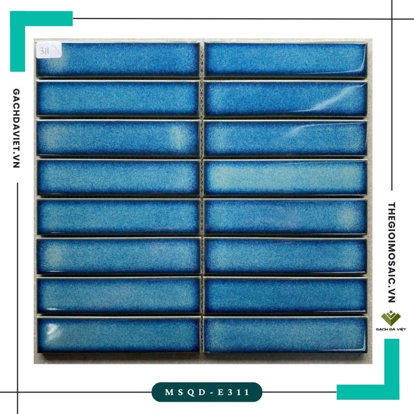 Gạch mosaic trang trí KT 32x145mm MSQD-E311