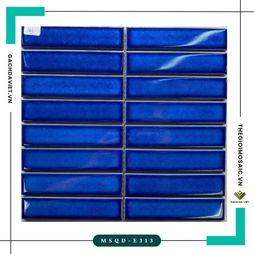 Gạch mosaic trang trí KT 32x145mm MSQD-E313