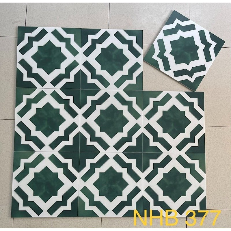 Gạch bông men KT 300x300mm V-MBH 377