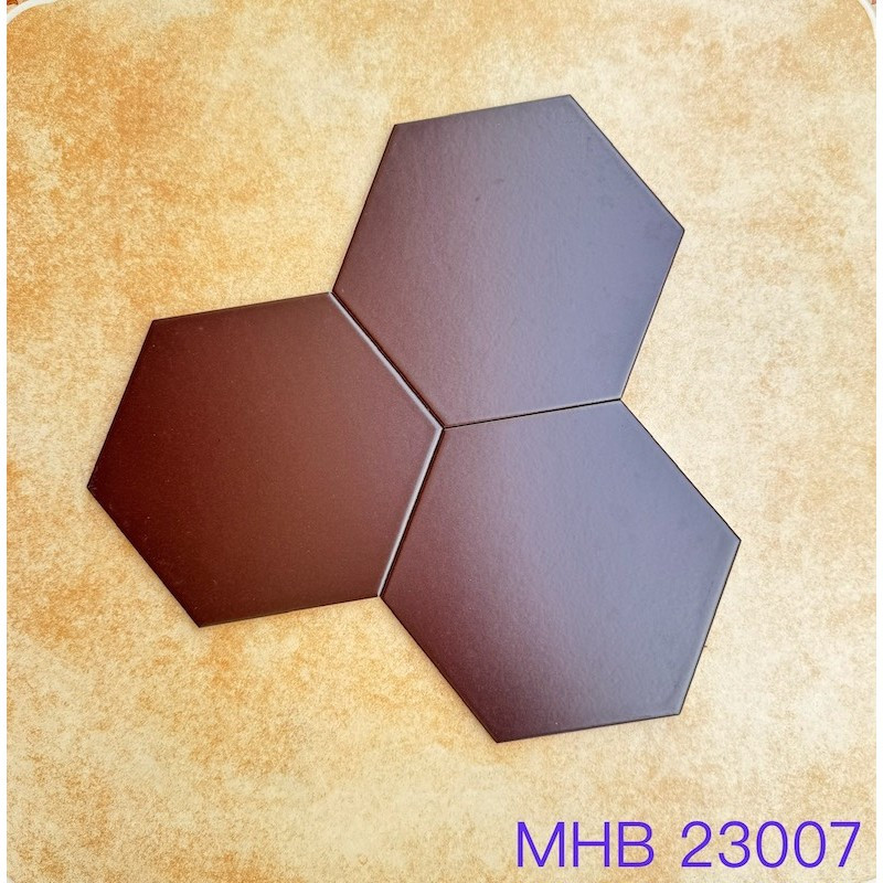 Gạch thẻ lục giác KT : 200x230mm V-MHB 23007