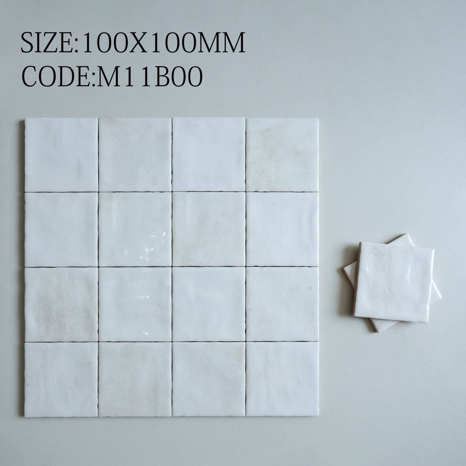 Gạch thẻ trang trí 100x100 Ceramic VGT-11B00