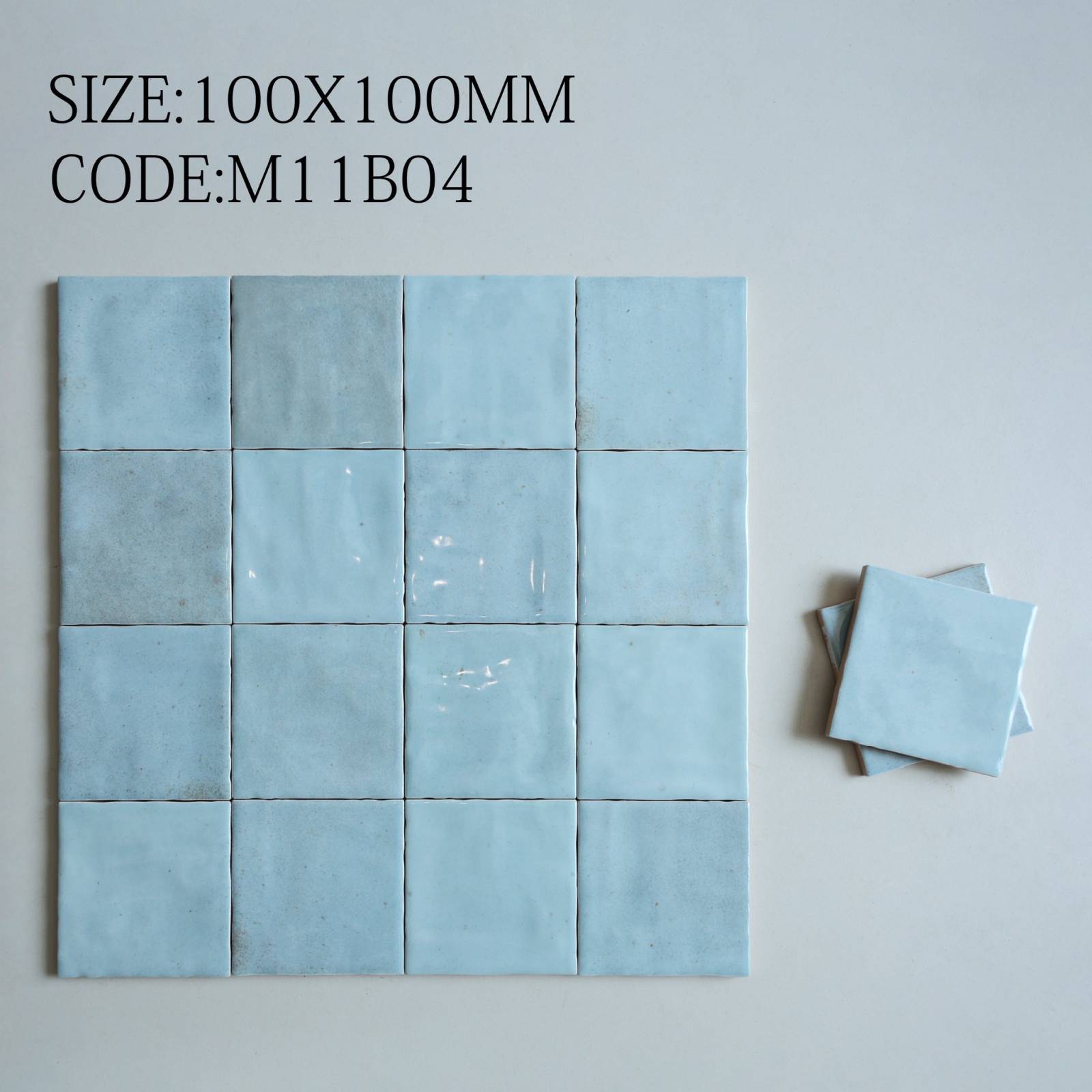 Gạch thẻ trang trí 100x100 Ceramic VGT-11B04