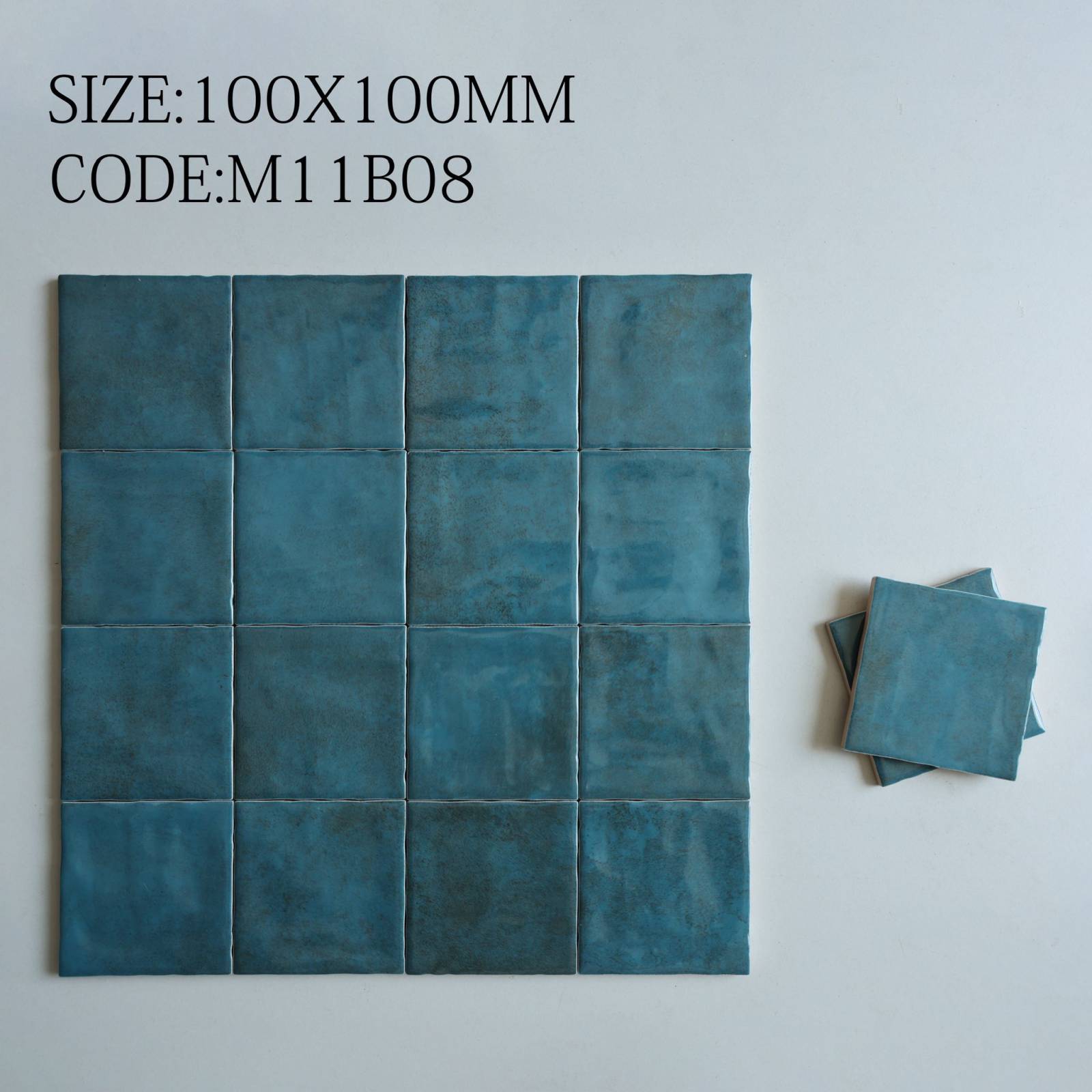 Gạch thẻ trang trí 100x100 Ceramic VGT-11B08