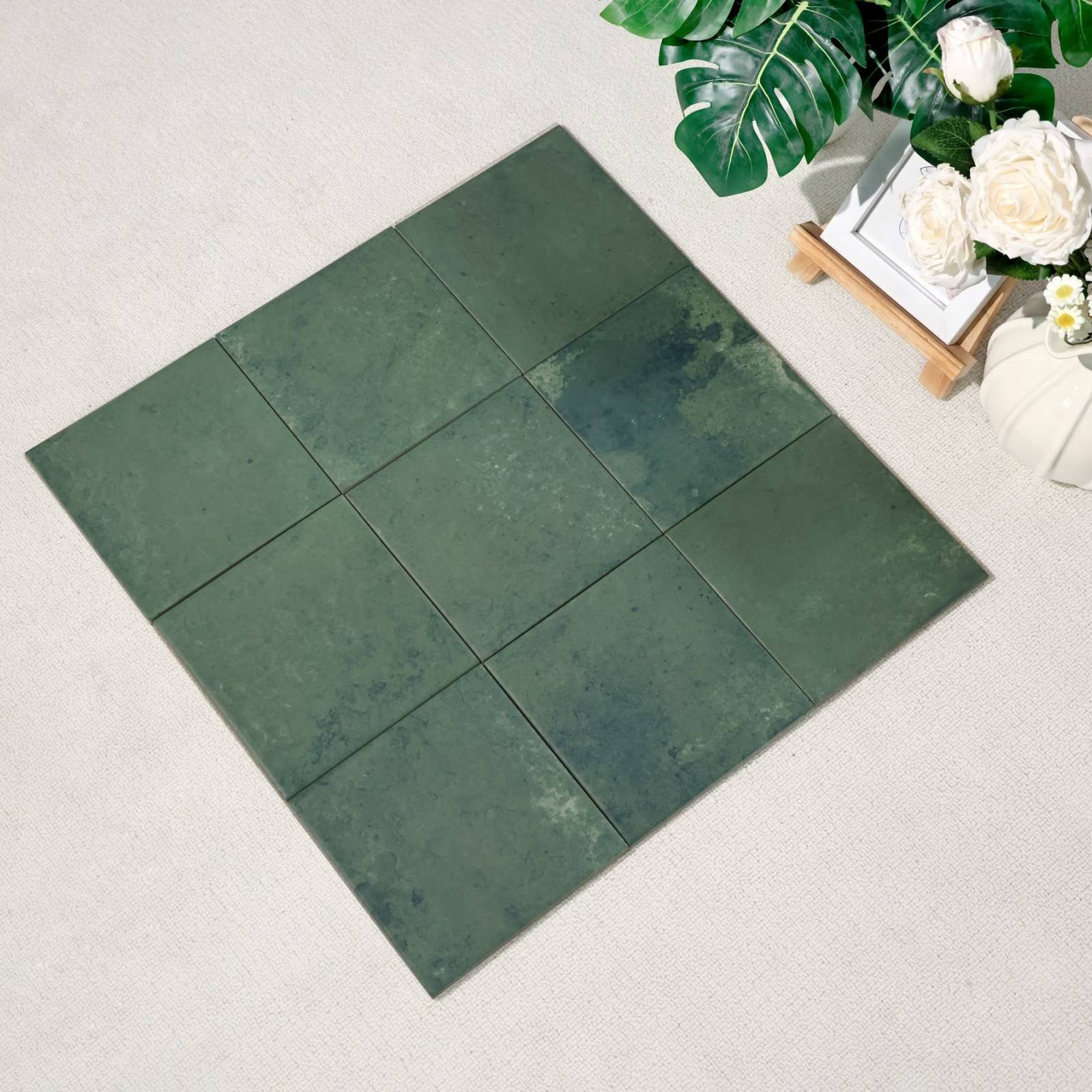 Gạch thẻ trang trí 150X150 Porcelain VGT-MD1515P12