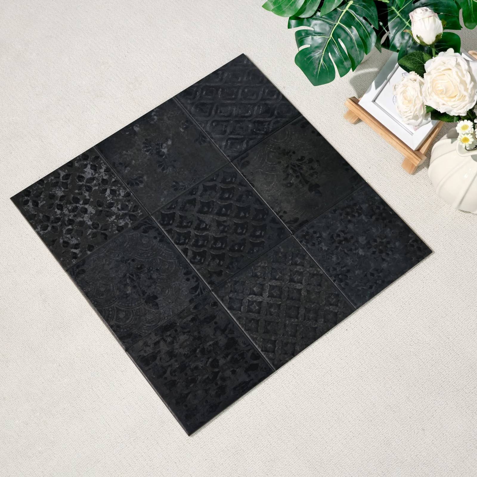Gạch thẻ trang trí 150X150 Porcelain VGT-MD1515P07-F