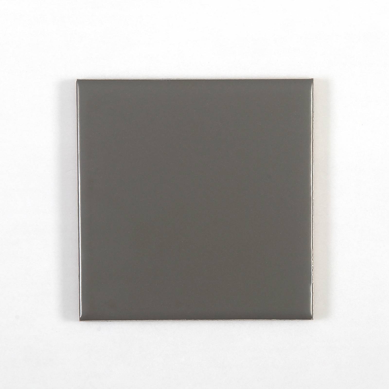 Gạch thẻ trang trí màu xám đậm mờ phẳng KT 100x100mm V1103Y