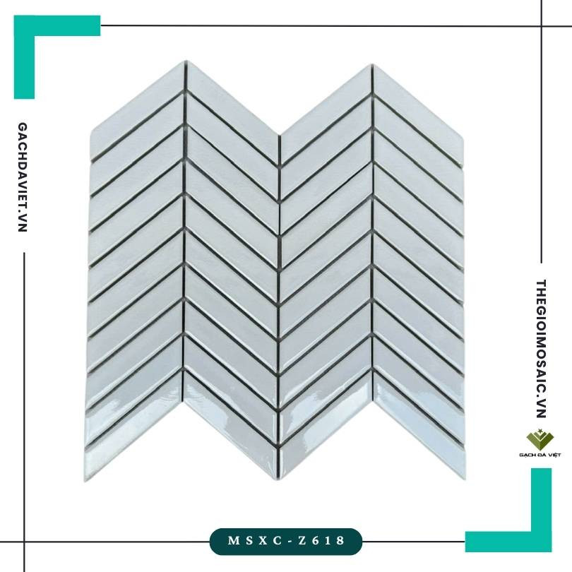 Gạch mosaic xương cá MSXC-Z618