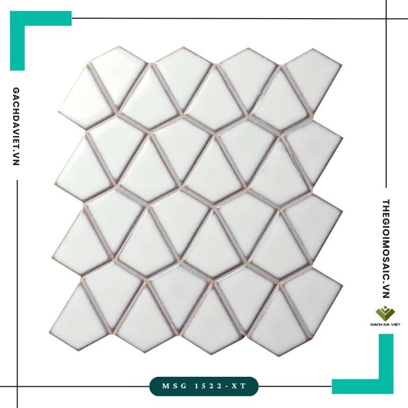 Gạch mosaic kim cương MSG 1522-T
