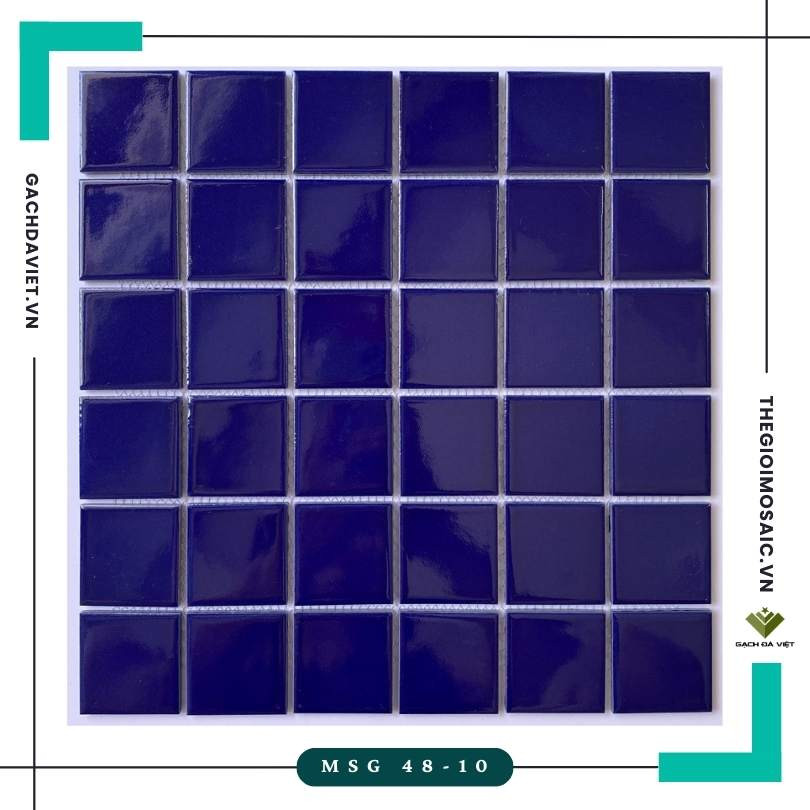 Gạch mosaic gốm KT  48x48 MSG 48-10