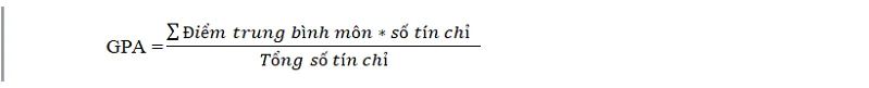 Cách tính điểm GPA cho bạn đang và đã học đại học