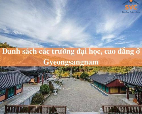 Danh sách các trường đại học, cao đẳng ở Gyeongsangnam