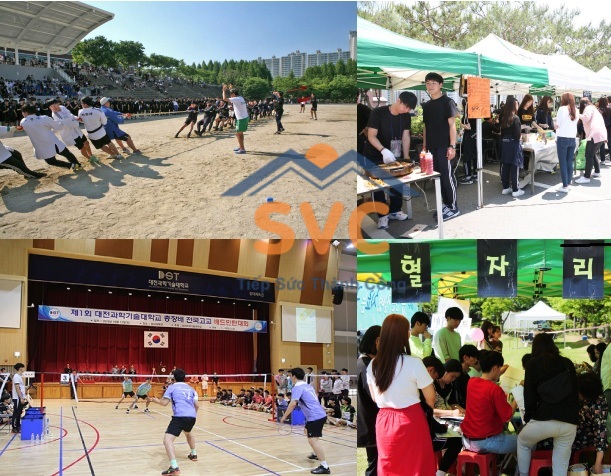 Chương trình hoạt động tại Cao đẳng Khoa học Kỹ thuật Daejeon