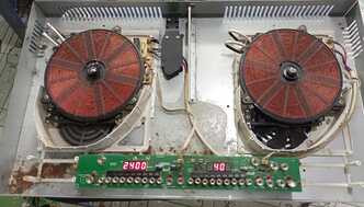 Bếp canzy vỡ kính để lâu nên hỏng mạch