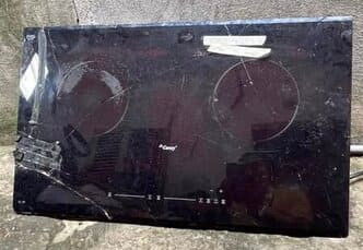 Bếp canzy mà bị vỡ kính thì nên thay sớm