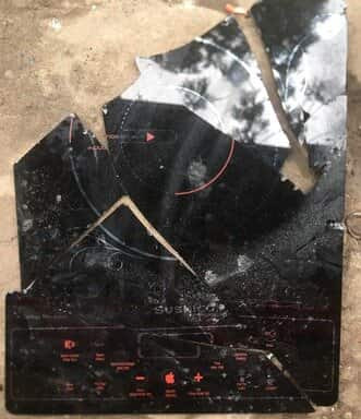 Có nên thay mặt kính bếp đơn khi nứt vỡ không