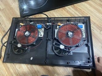 Sửa chữa thay kính bếp từ tại Iris Garden Trần Hữu Dực 24/7