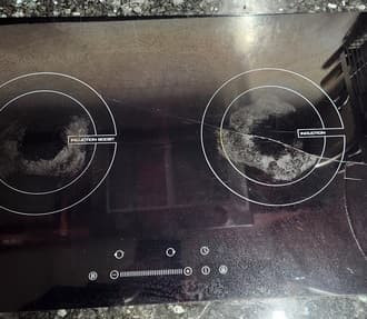 Bếp đức vỡ kính hoàn toàn có thể thay được