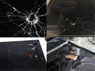 Bếp đức vỡ kính sử dụng rất nguy hiểm