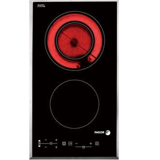 Bếp fagor domino đun nấu như bếp đôi bình thường