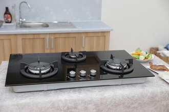 Bếp ga electrolux loại ba bếp nấu cao cấp