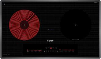 Bếp hồng ngoại faster cũng có thể bị vỡ kính