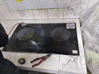 Bếp từ kocher hỏng do dùng liên tục thời gian dài